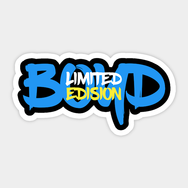 Boyd Sticker by Rizstor